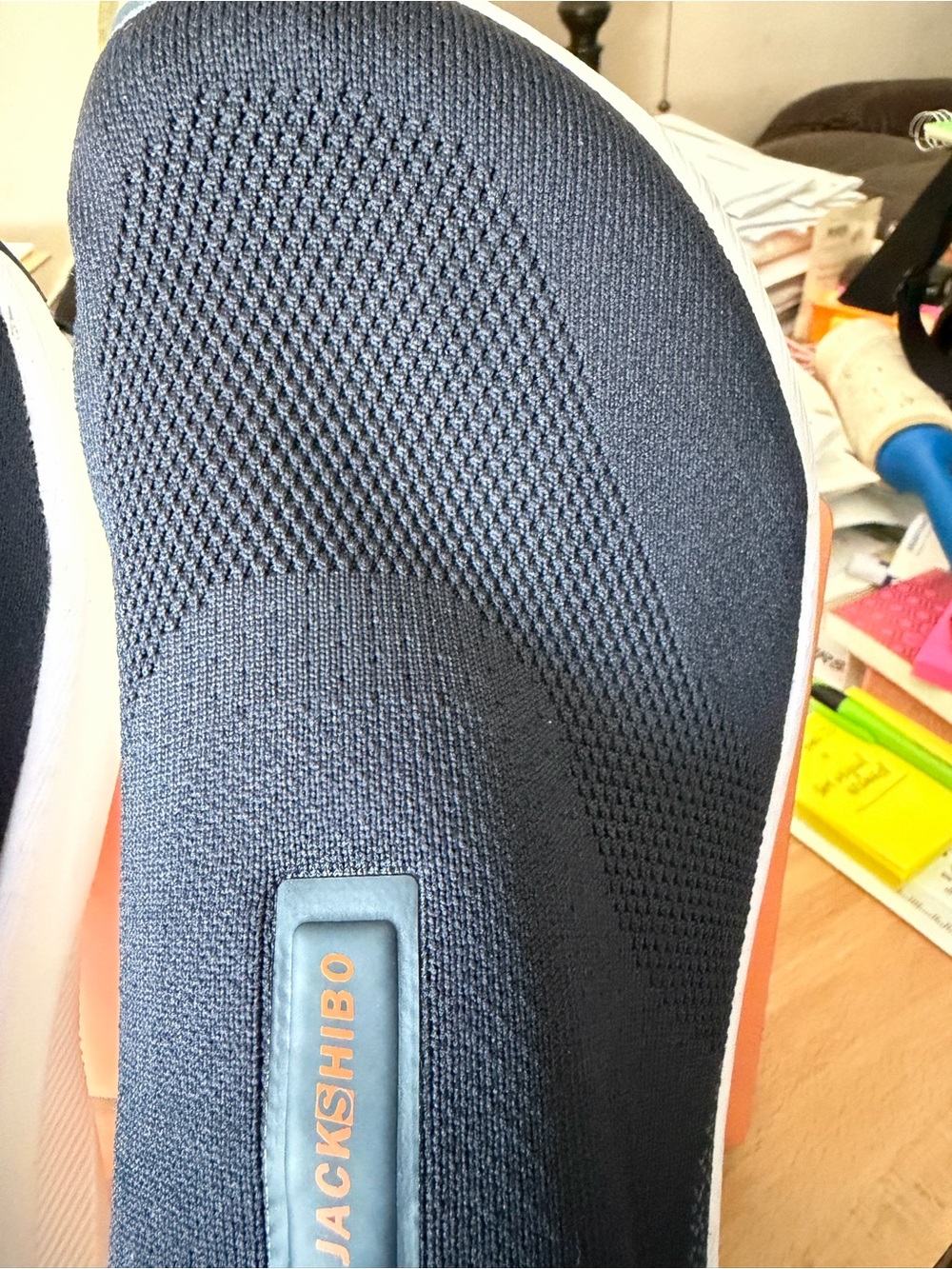 Brand new Slip in Free up Hands Shoe Wide Toe Box Arch Support Orthopedic 13M